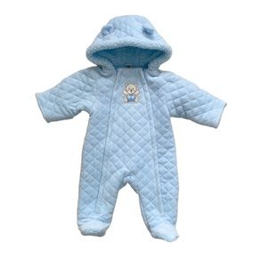 Little Me infant coverall footie